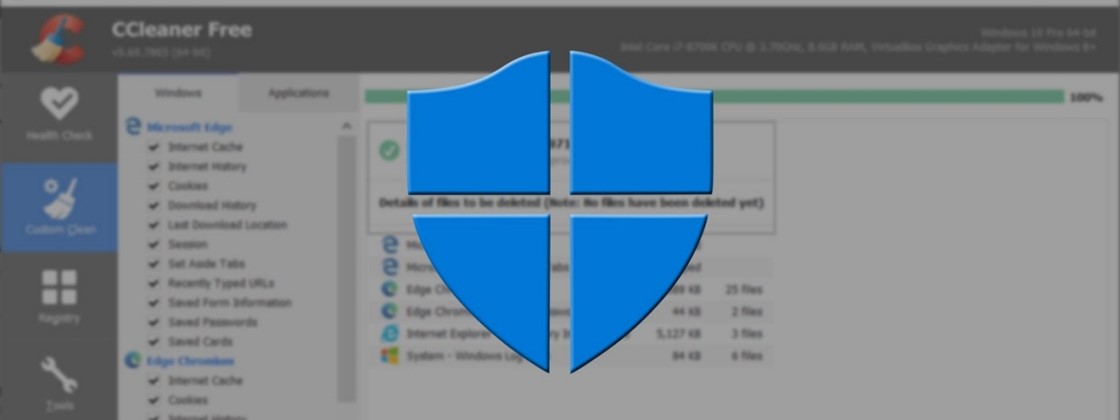 windows 10 - ccleaner