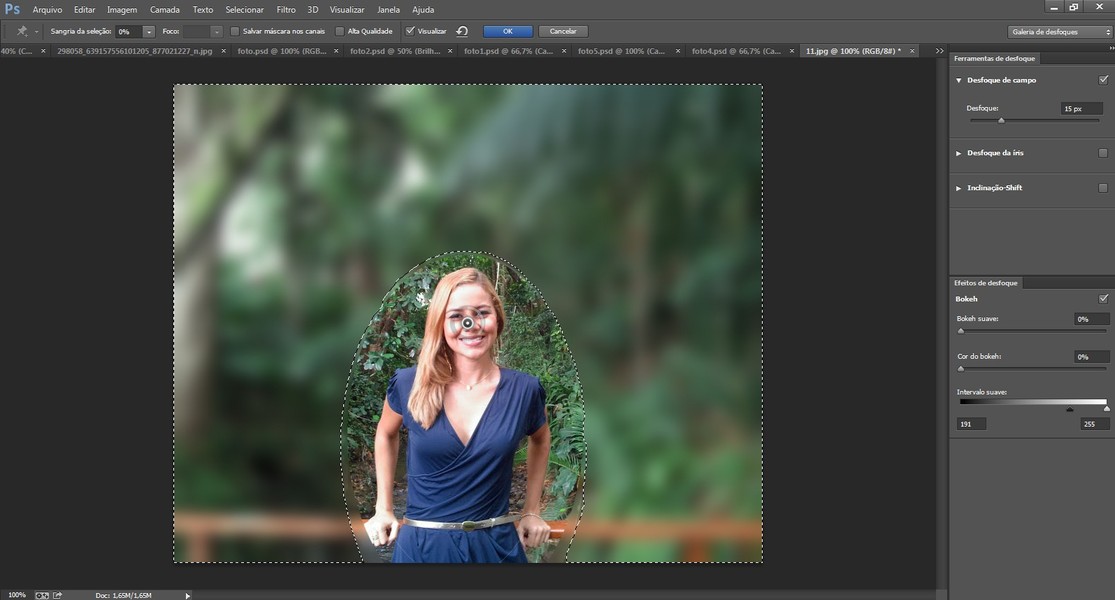 atalhos de teclado do photoshop